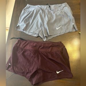 Nike dri-fit running shorts